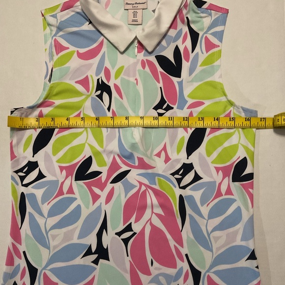 Tommy Bahama Women’s Golf Polo Shirt Floral Print Multicolor - Picture 4 of 7
